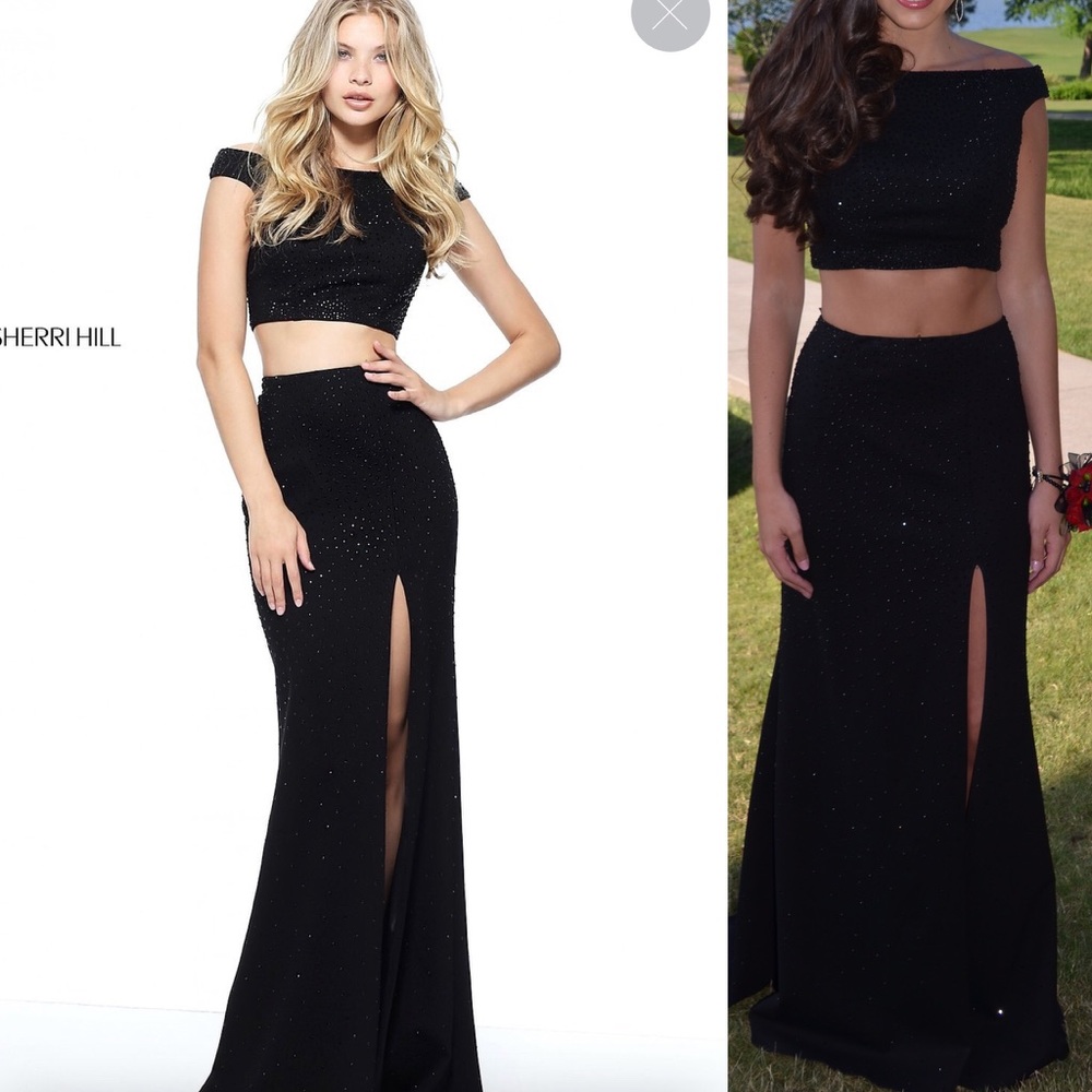 Sherri Hill Prom 2 pc Dress Size 4